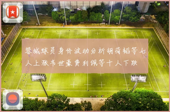 蓉城球员身价波动分析胡荷韬等七人上涨韦世豪费利佩等十人下跌